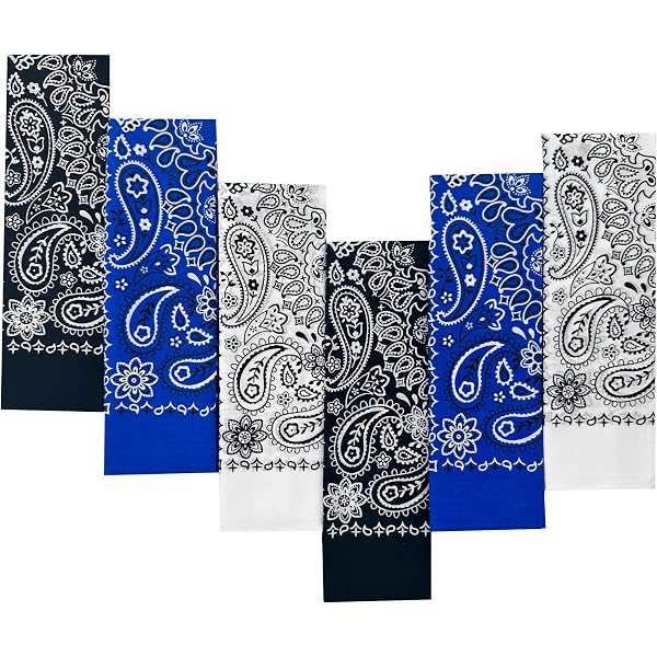 Bandana in Cotone - Blu - Wooden Store