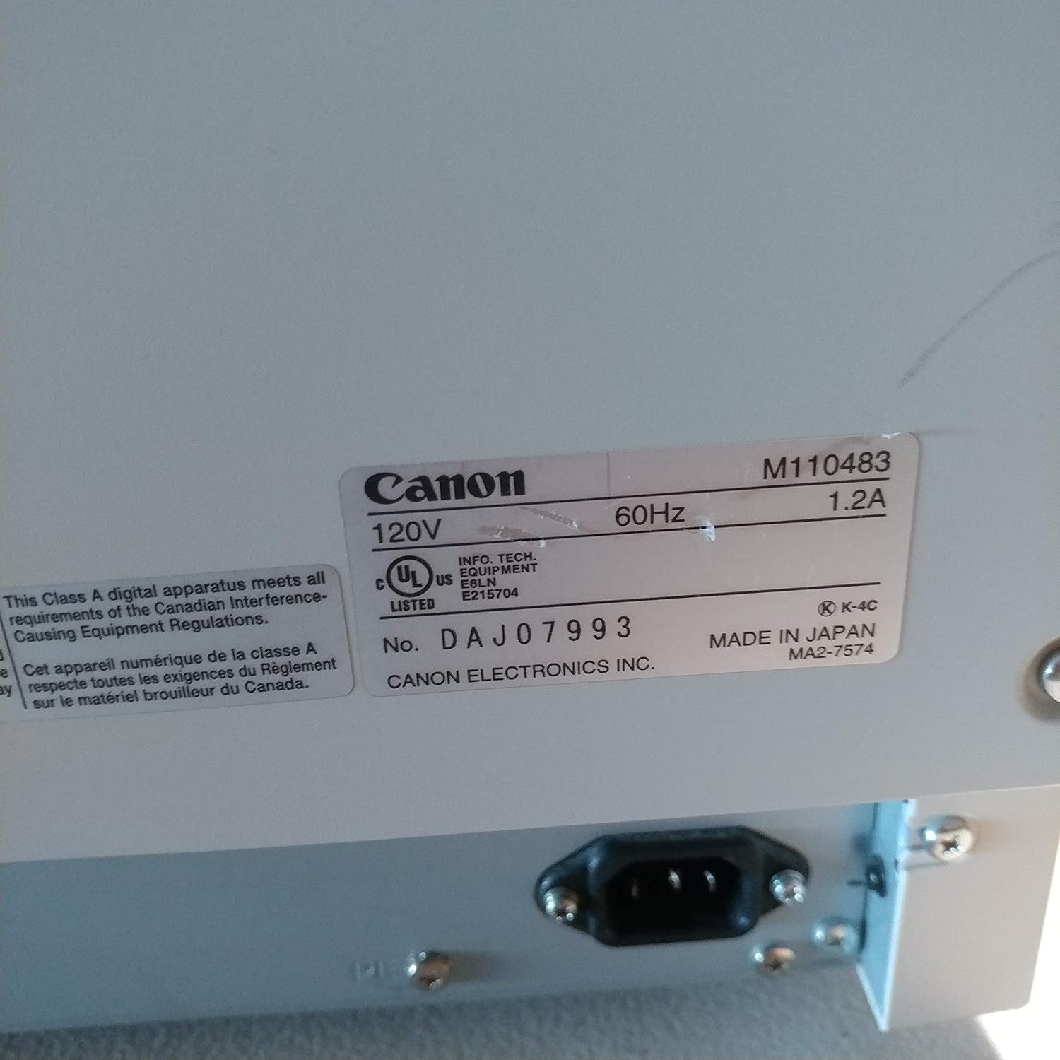 DR-7580 Duplex 75 Ppm 600 Dpi 500 Sheet Feeder USB 2.0 SCSI-iii: Electronics