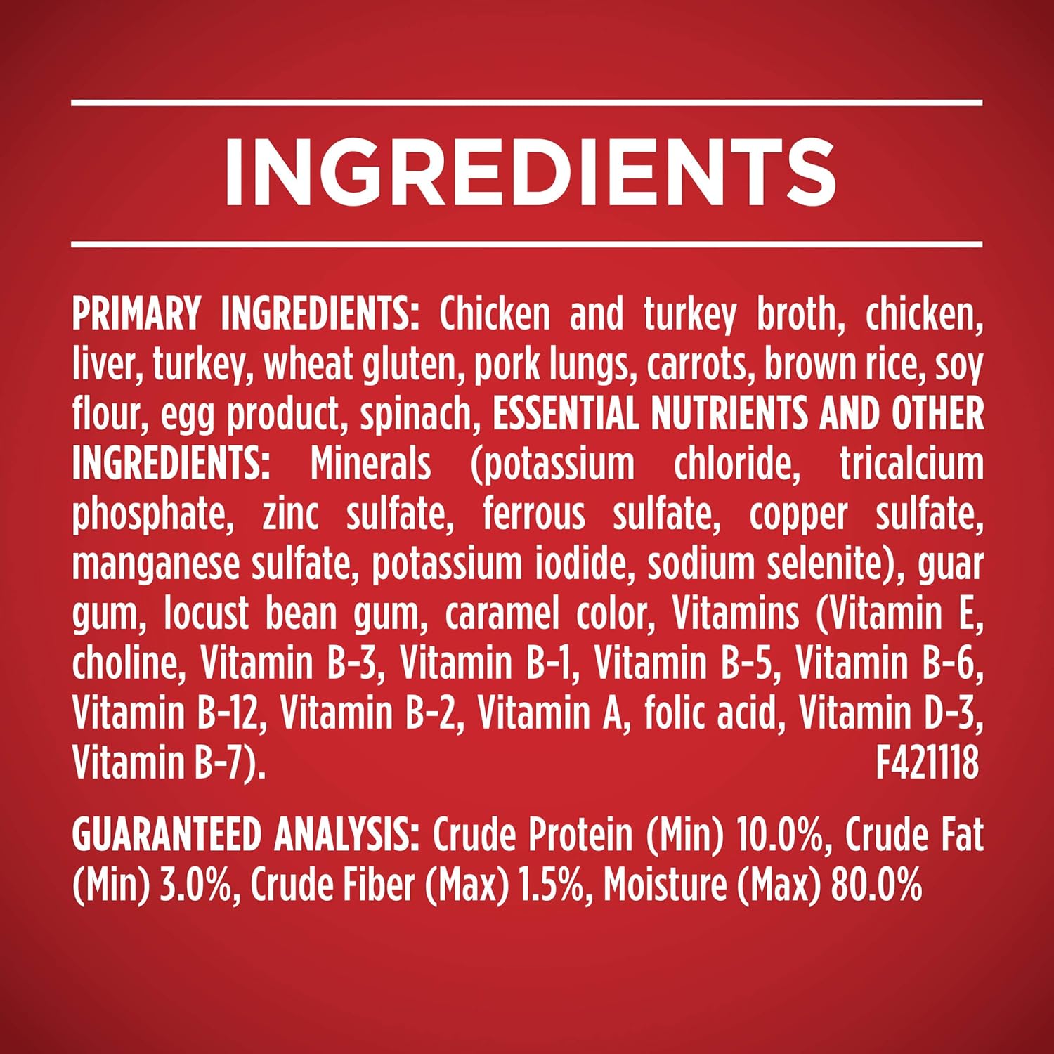 Purina ONE Natural, High Protein Gravy Wet Dog Food, SmartBlend Tender Cuts Chicken & Brown Rice - (12) 13 oz. Cans: Pet Snack Treats: Pet Supplies: 