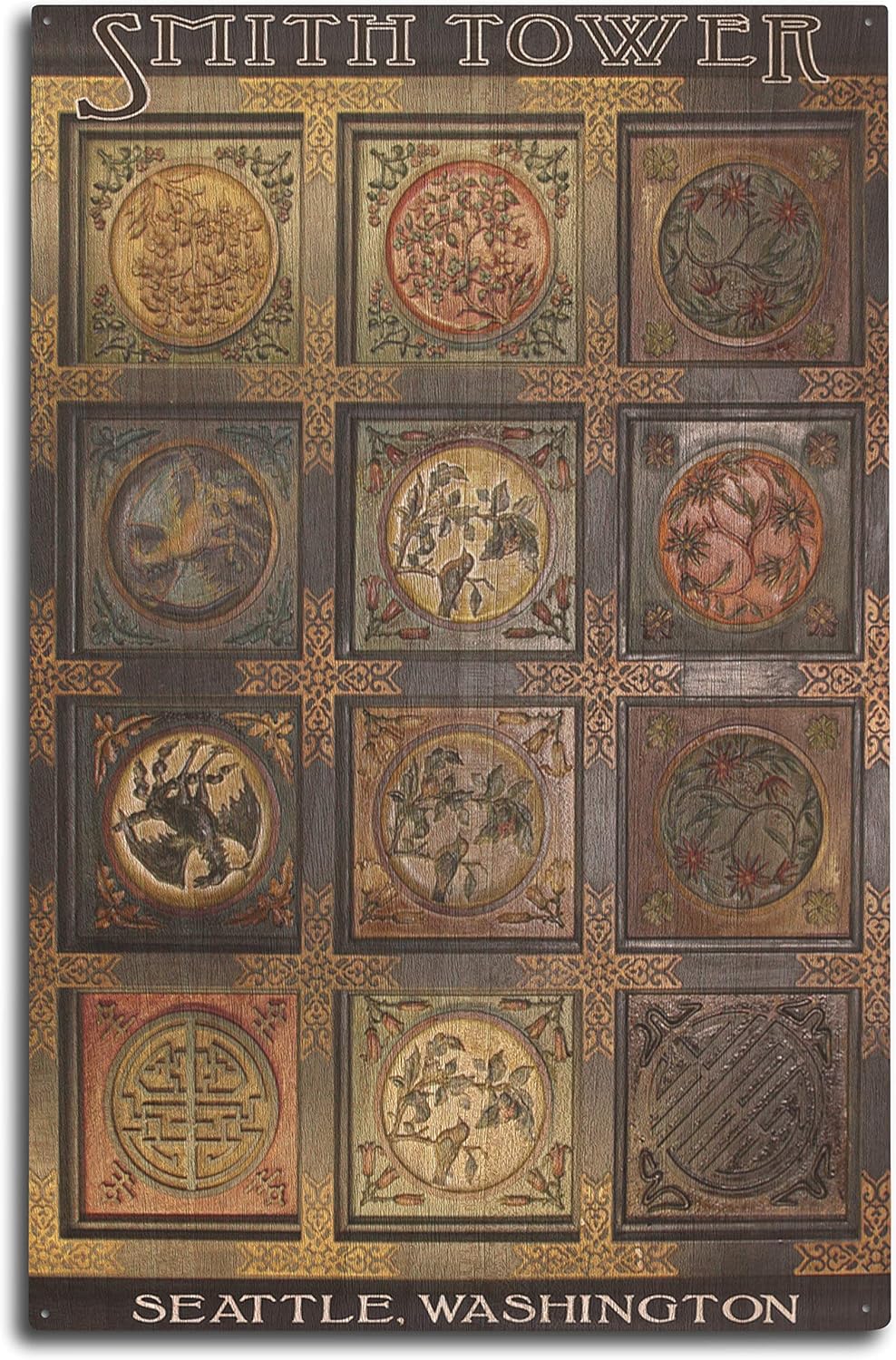 Amazon Com Lantern Press Smith Tower Seattle Washington