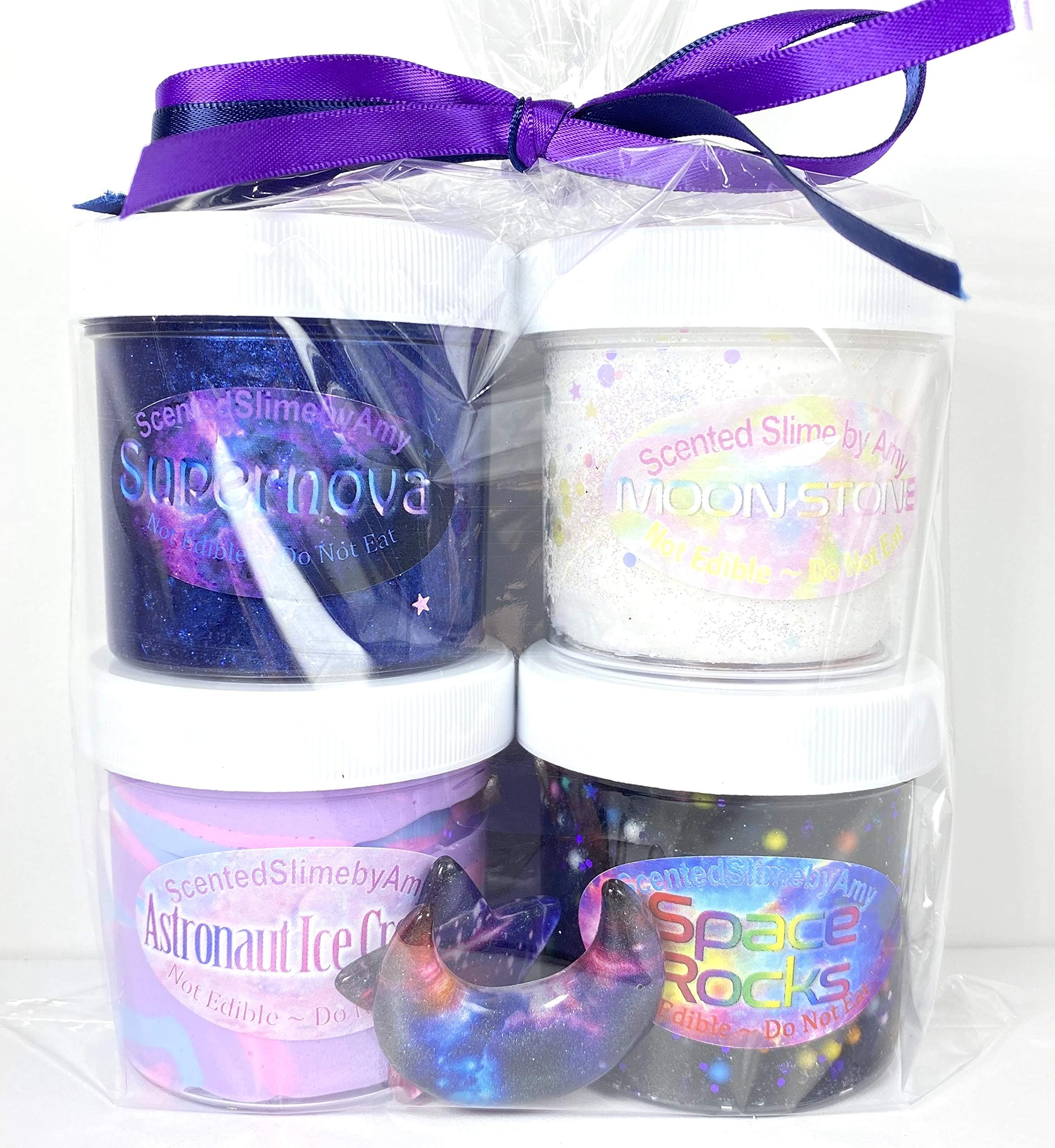 Scented Slime by Amy Galaxy 4 Pack