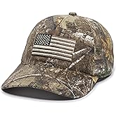 Outdoor Cap Men's Camouflage Americana Cap, One Size