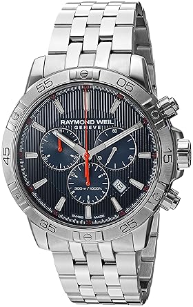 Raymond Weil Blue Dial Analogue Mens Watch