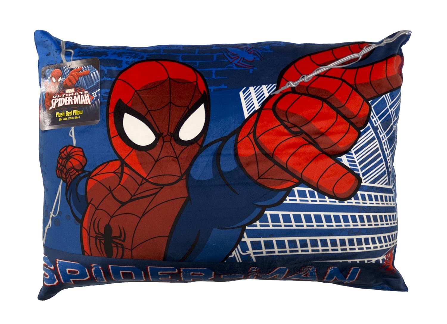 Marvel Spiderman Standard Size 20" x 26" Bed Pillow Amazon.in Home