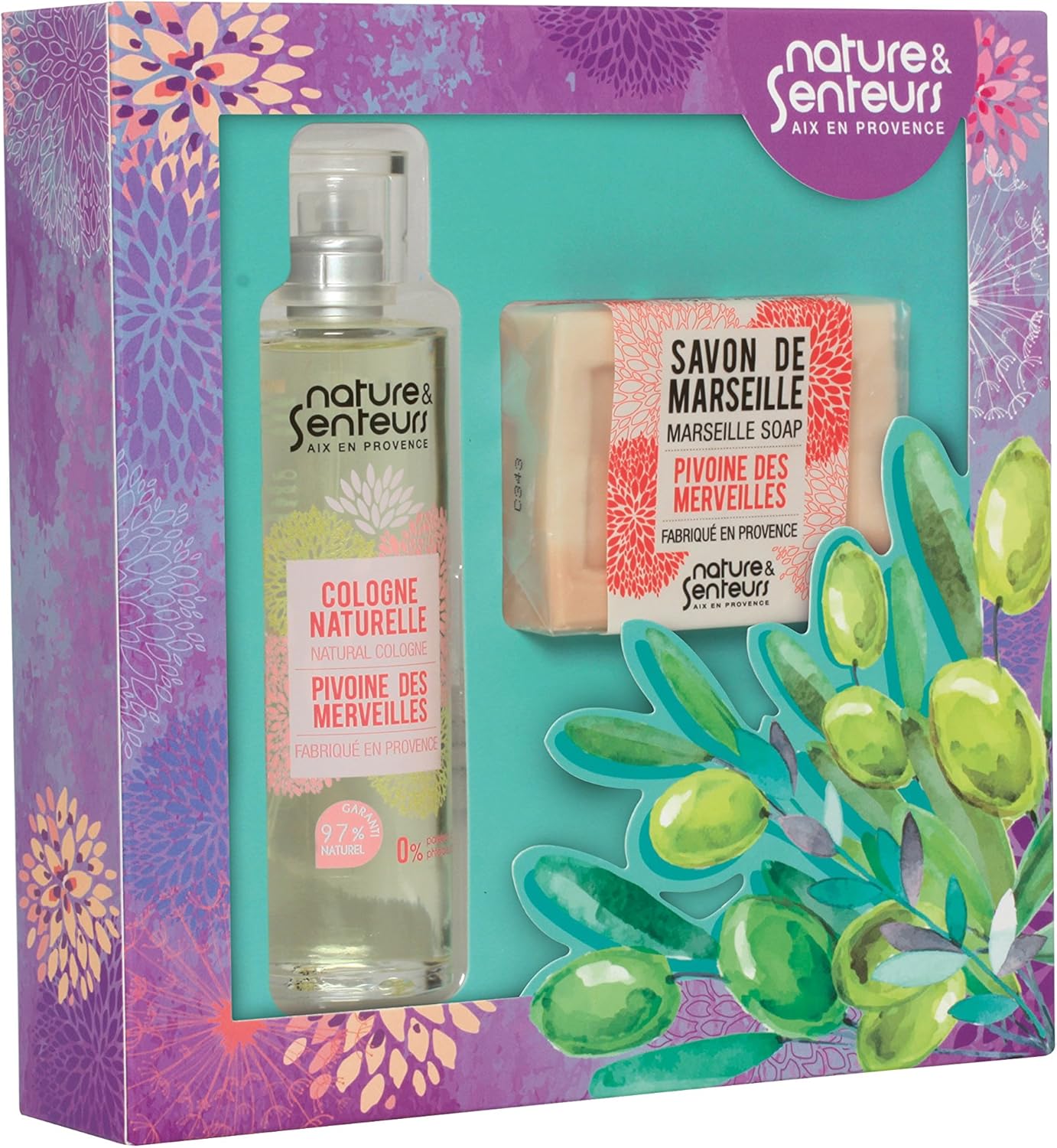 Nature &, aromas – Estuche Agua De Colonia/jabón peonía de ...