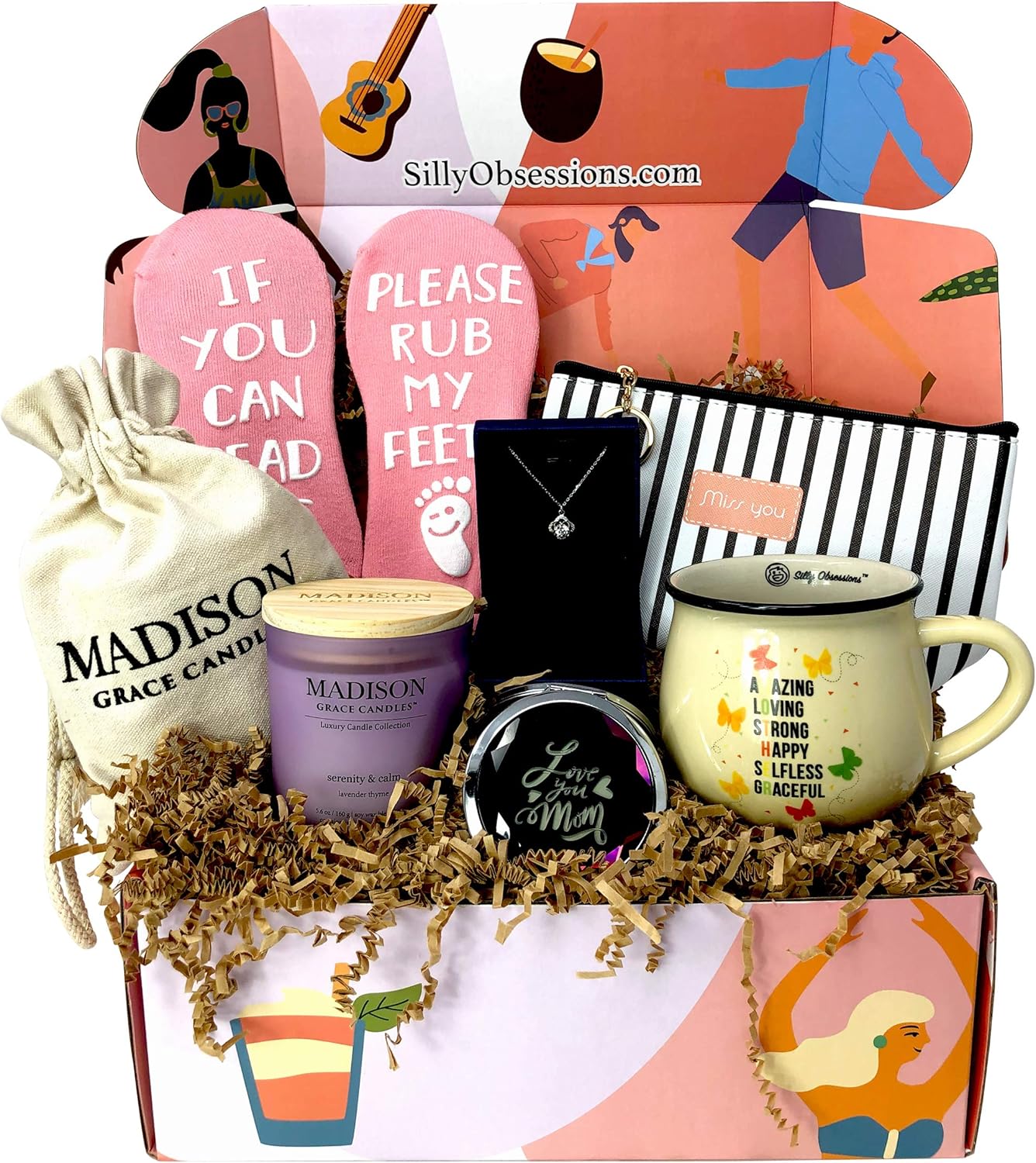 Gift Box for Mother by Silly Obsessions. Birthday Gift