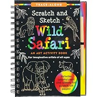 At the Zoo Scratch & Sketch (An Art Activity Book for Animal