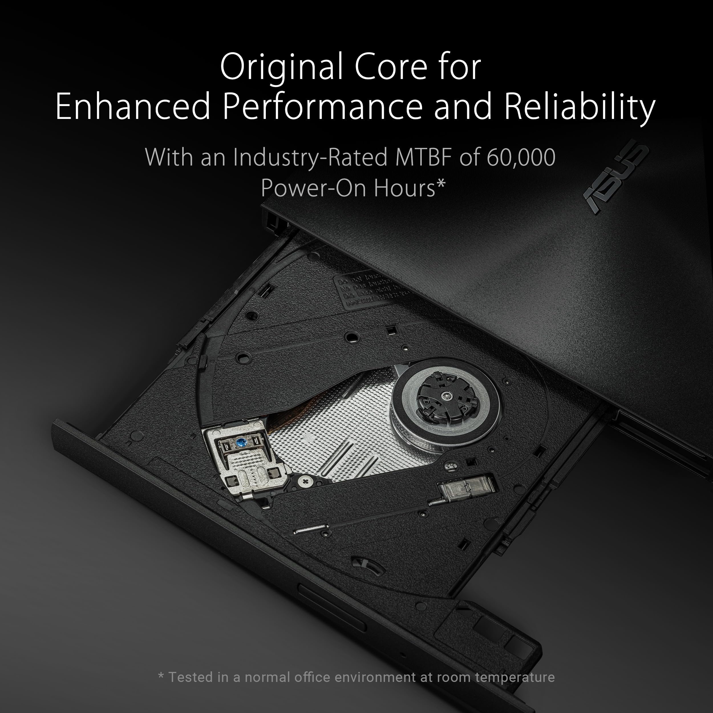 ASUS Powerful Blu-ray Drive with 16x Writing Speed and USB 3.0 for Both Mac/PC Optical Drive BW-16D1X-U