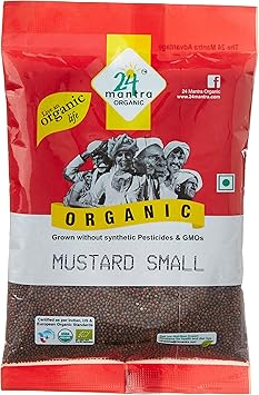 24 Mantra Organic Mustard Seed, Small, 100g