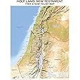 Holy Land New Testament Then and Now Relief Map (Charts)