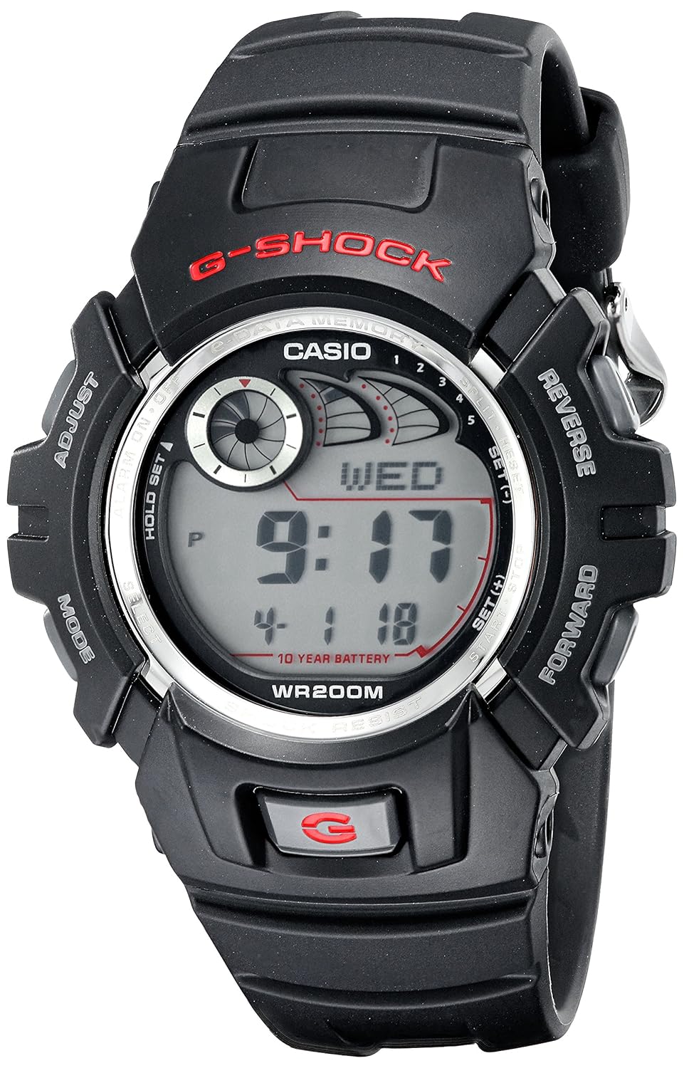 GShock G2900F1V Men's Black Resin Sport Watch Casio Watches