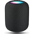 BANGCHEER Speaker Dust Cover for Homepod 2, Mesh Speaker Cloth, Smart Cover with Charging Hole, High-Grade Nylon, Black