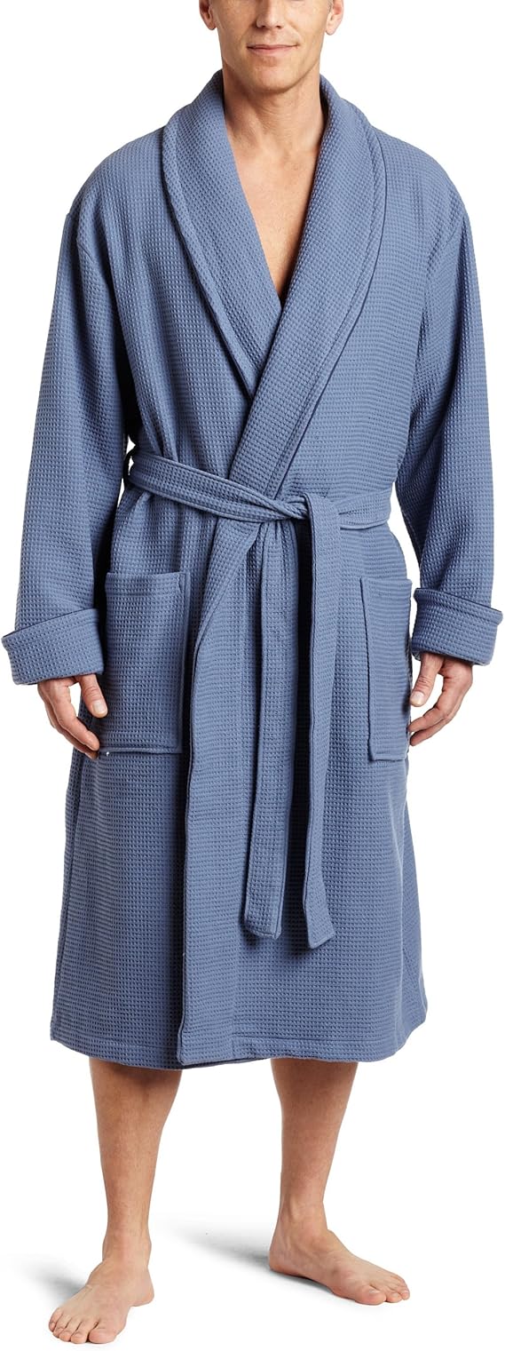 tommy bahama men's waffle terry robe