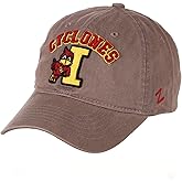 NCAA Iowa State Cyclones Mens Adjustable Scholarship Hat Charcoal, Iowa State Cyclones Charcoal, Adjustable, One size