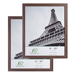 FrameWorks 16” x 20” 2-Pack Dark Oak