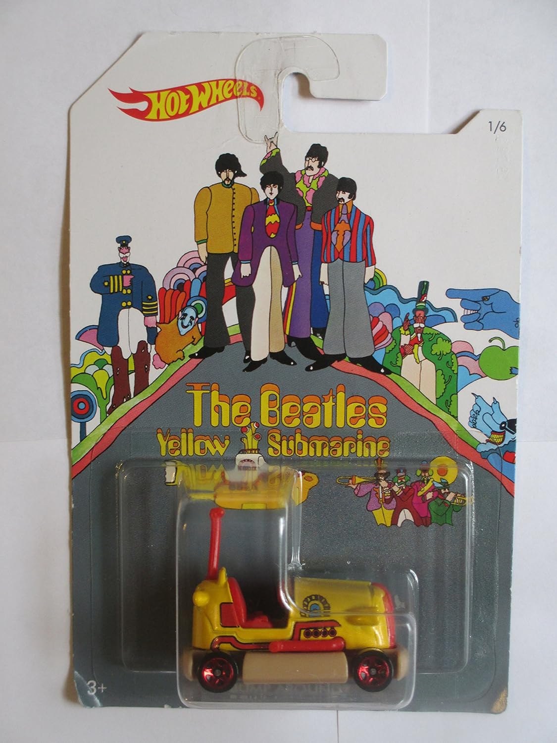 hot wheels the beatles set