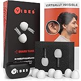 Vibes High Fidelity Earplugs - Invisible Ear Plugs for Concerts, Musicians, Motorcycles, Airplanes, Raves, Work Noise Reducti
