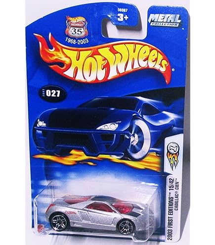 ミニカー Hot Wheels Cadillac Cien 1:18 1/18 DIECAST HOT WHEELS CADILLAC CIEN CONCEPT CAR SILVER (NEW) | eBay