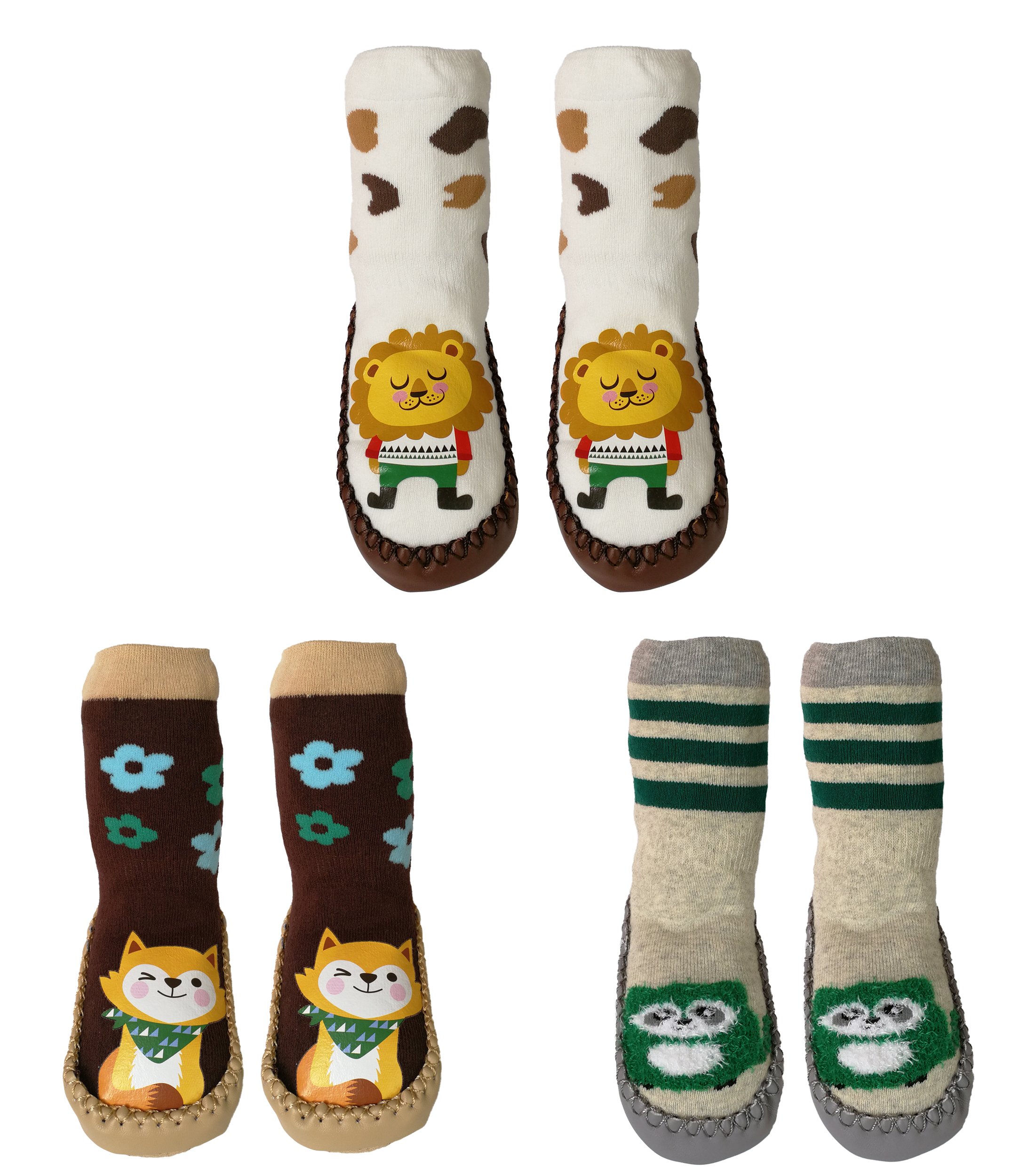 Toddler Slippers Socks With Grips Non Skid Anti slip Socks for infant