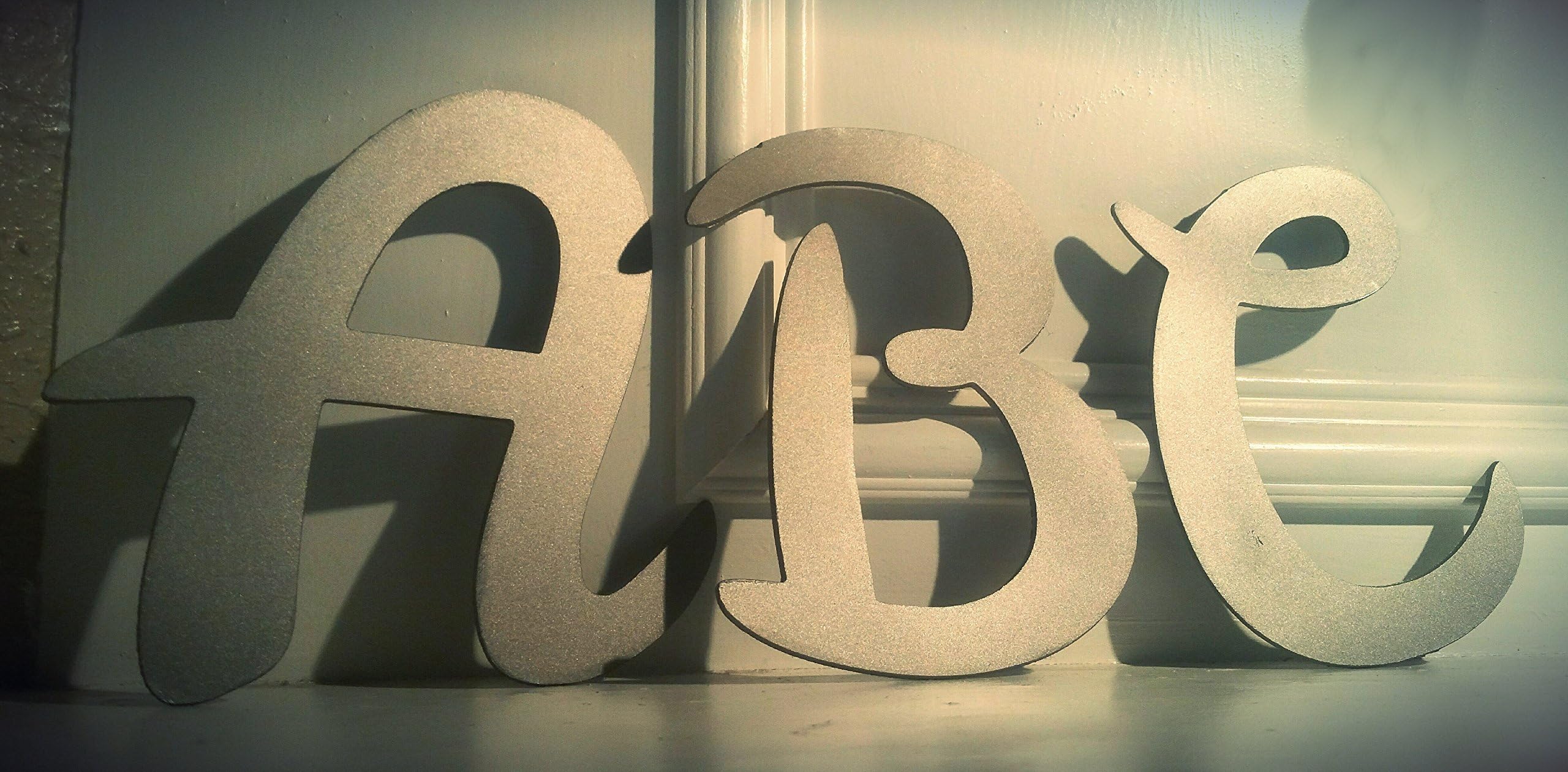 Individual Metal Letters 6in, 8in, 12in, and 20in