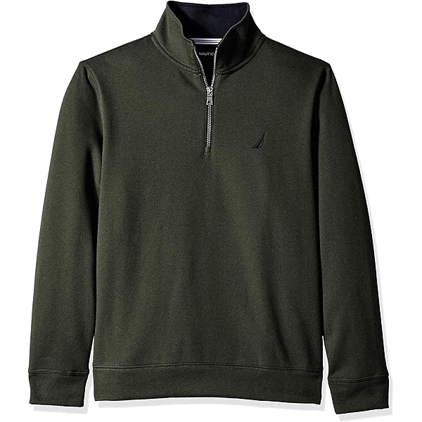 NAUTICA Men's Nautex Quarter-Zip Fleece Sweatshirt