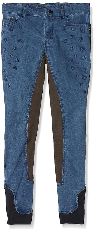 Bibi & Tina Kinder Jeans-Reithose-Girls Vs. Boys Stars