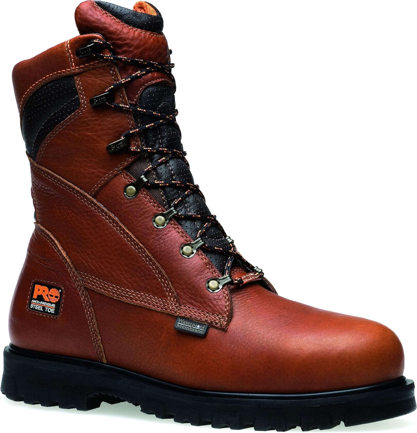 timberland pro men's rigmaster steel toe 8 waterproof workboot