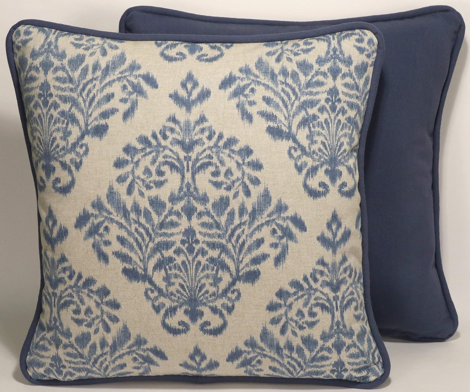 Amazon Com A Set Of 2 18 Raymond Waites Mill Creek Blue Floral