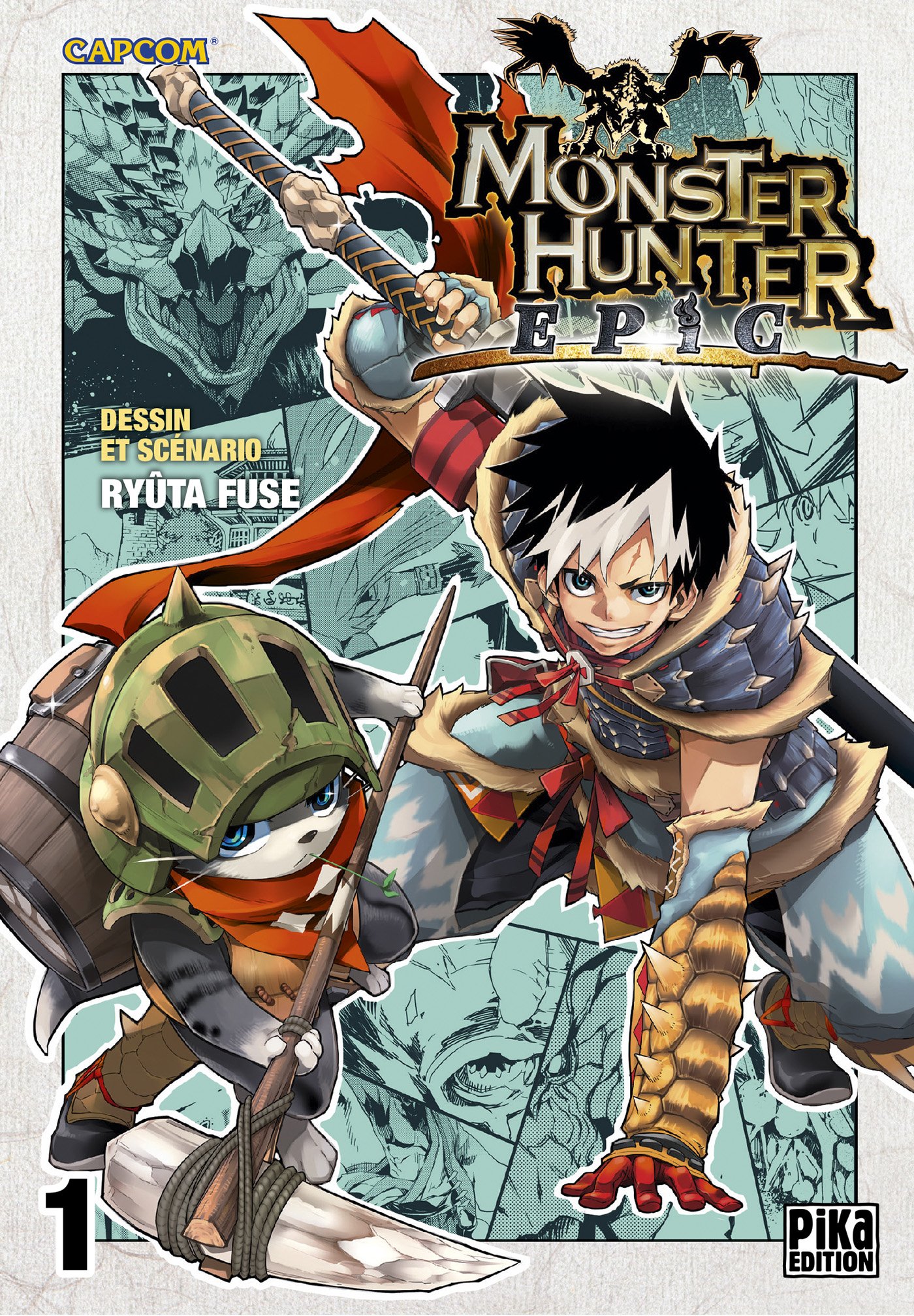 Monster Hunter Epic T01 Monster Hunter Epic 1 Fuse Ryuta 9782811618308 Amazon Com Books