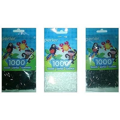 Perler Bead Bag Group Black, White And Dark Grey Pakistan Ubuy