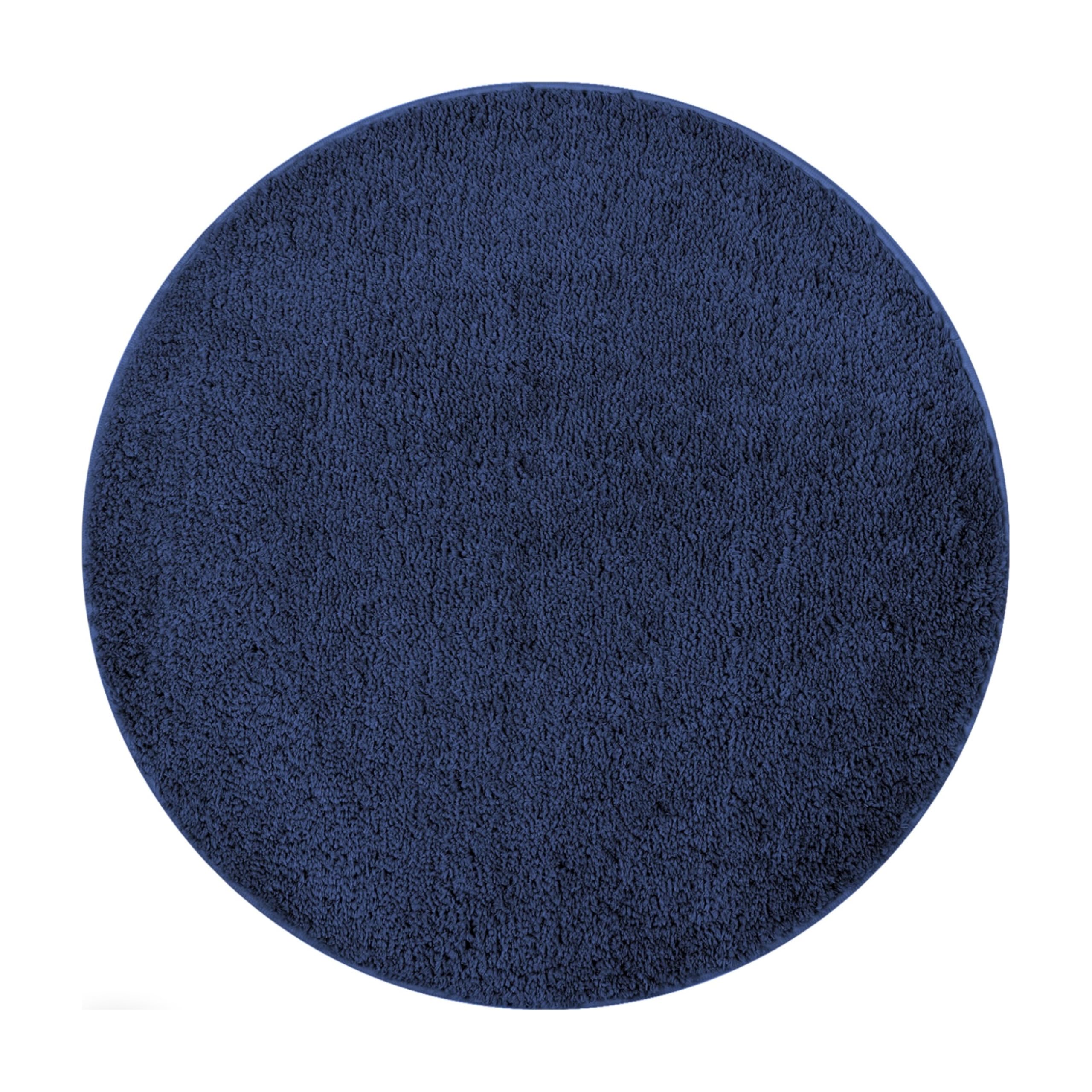 Sentidos Bath rug 67 cm round blue bath rug bathroom carpet bath rug water absorbent bath mat bathroom mat for toilet shower bath mats