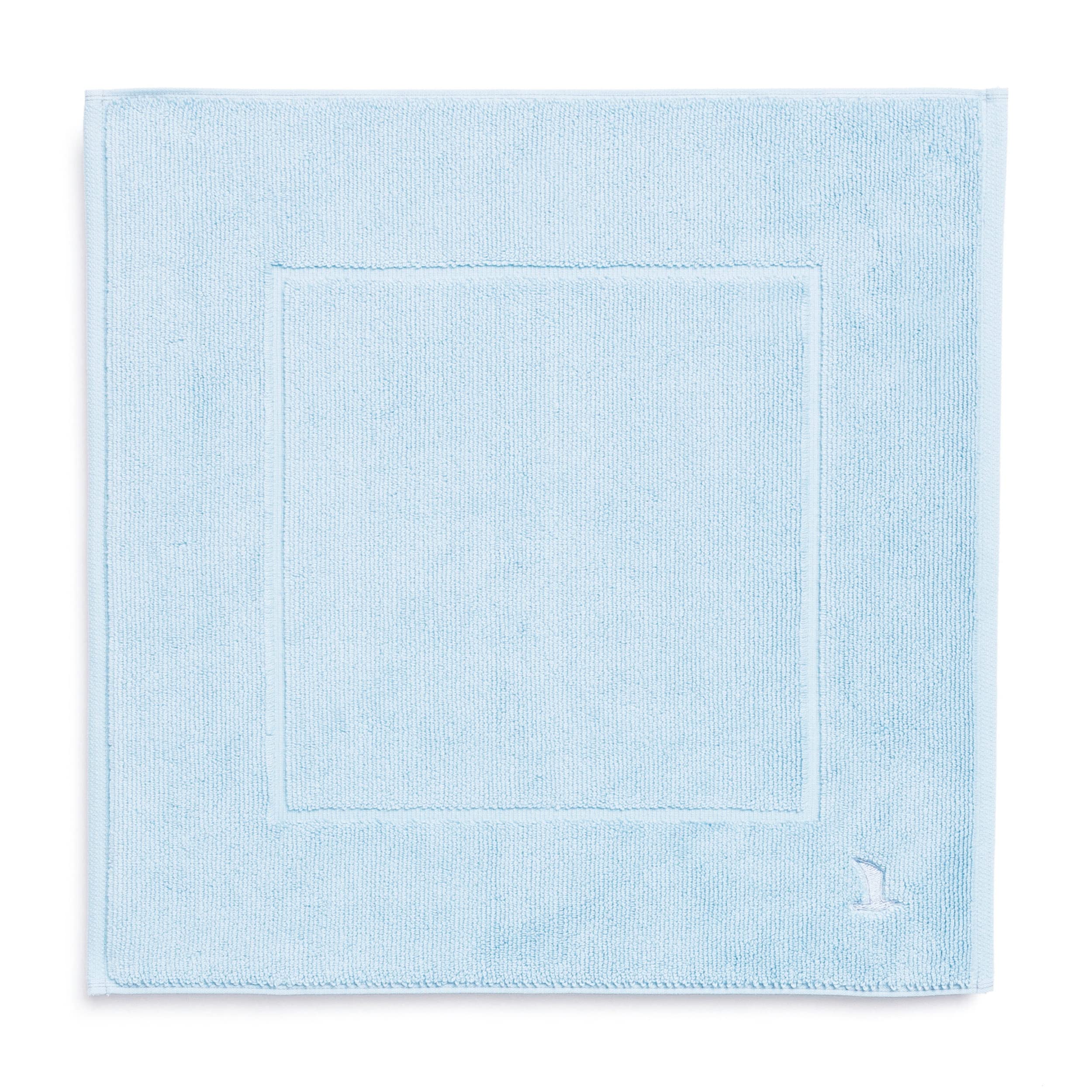 möve Superwuschel bath mat 60 x 60 cm made of 100 % cotton, aquamarine — image 1