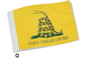 Show Chrome Accessories Big Bike Parts 4-240GD Dont Tread On Me Flag (6" x 9")