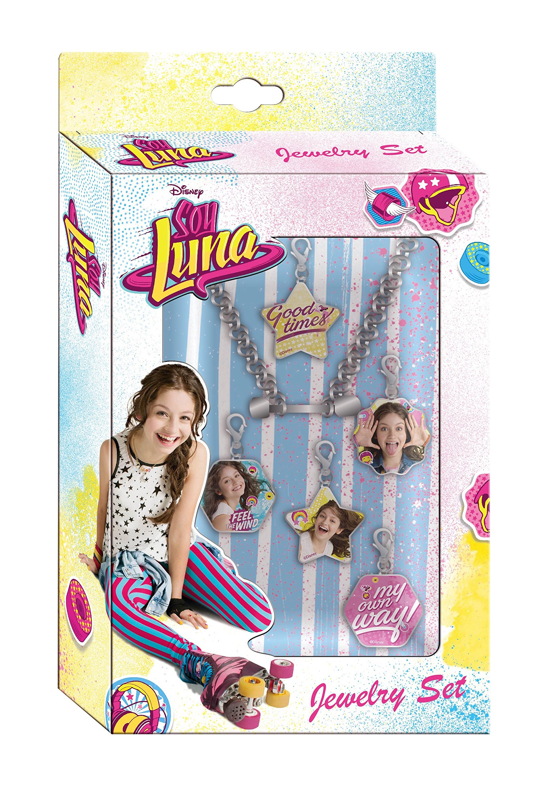 Soy Luna - Set of charms for bracelet, unique (Kids Euroswan WDSL016)