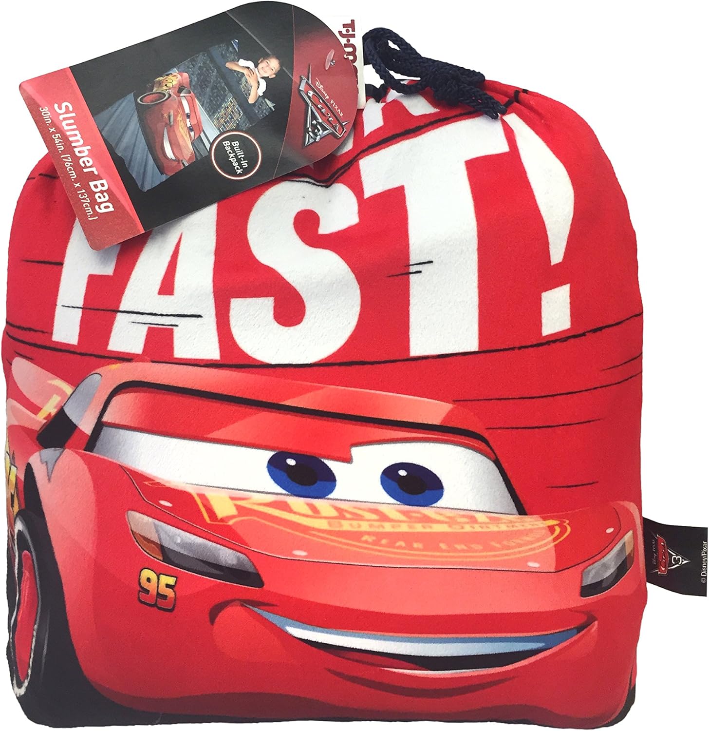 lightning mcqueen backpack big w