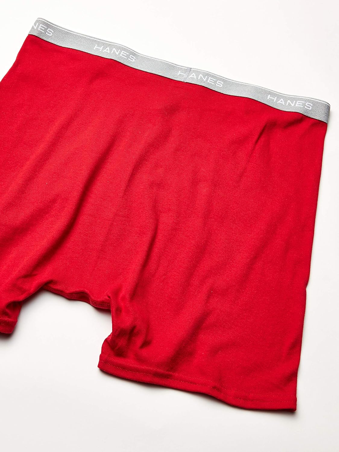 Hanes Men's Tagless Exposed Waistband Boxer Briefs at  Men’s Clothing store