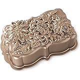 Nordic Ware Wildflower Loaf Pan, 6-Cup, Toffee