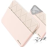 Smatree Laptop Sleeve for 13.8 inch Microsoft Surface Laptop2024/Surface Laptop for Business, Copilot+ PC, 13 inch Protective Computer Case with Accessory Pocket, YKK Zipper, Pink (E437P)