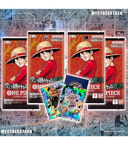 One Piece Card Game Carrying On His Will OP-13 Booster Pack