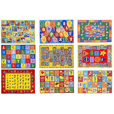 Interactive ABC Alphabet Kids Rug for Playroom or Guyana | Ubuy