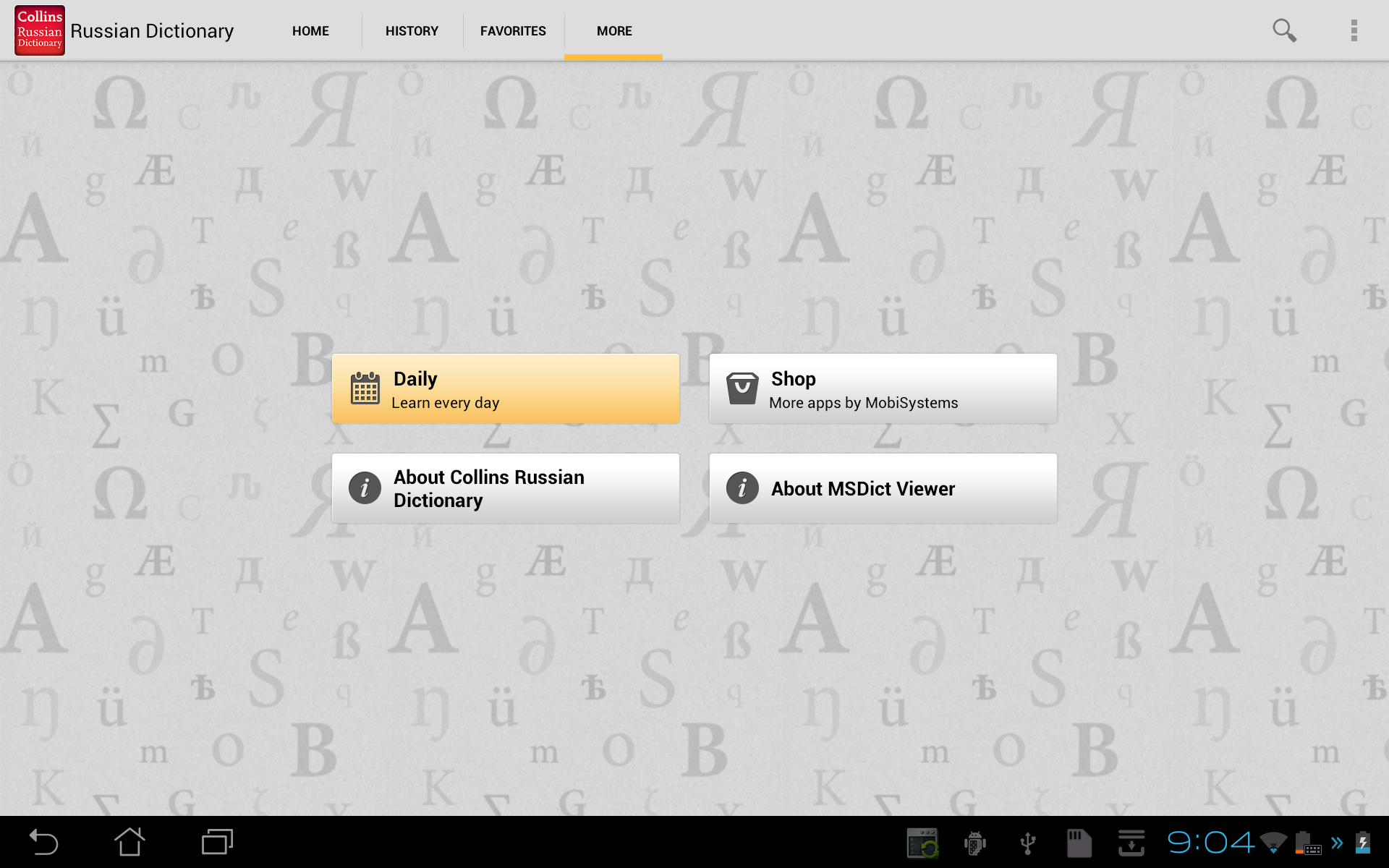 Collins Russian Dictionary Appstore for Android
