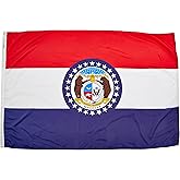 Annin Flagmakers Missouri State Flag USA-Made to Official State Design Specifications, 4 x 6 Feet (Model 142970)