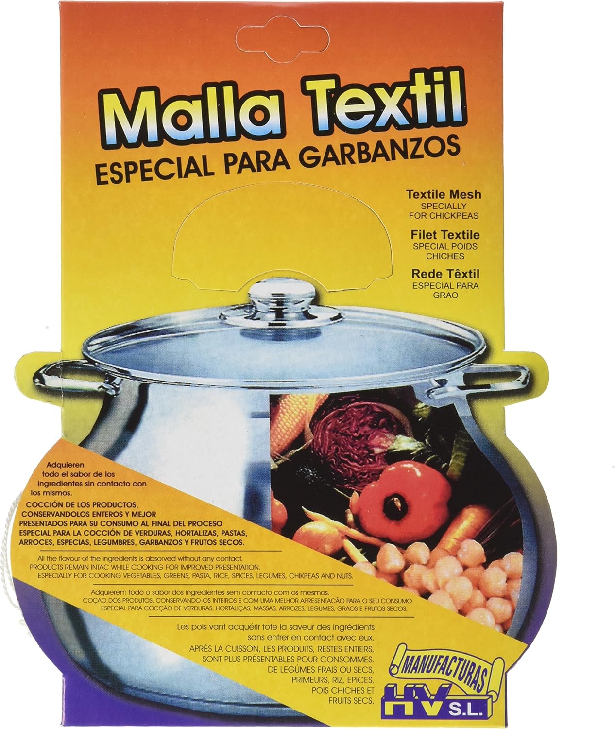 HV - Malla Textil de Cocción - Especial Garbanzos - Hecha en ...