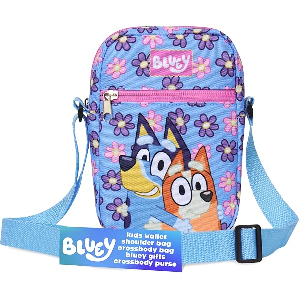 Amazon.com: Bluey Plush Shoulder Hand Bag Set - Bundle with  display picture 3