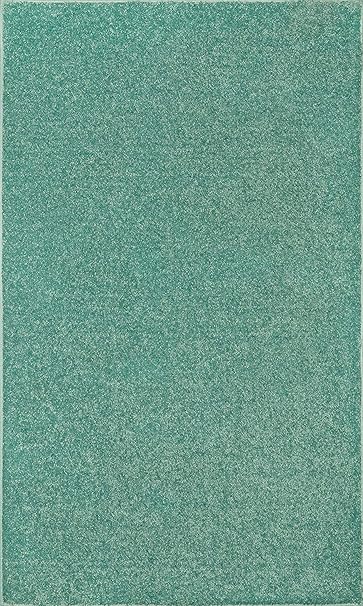 Amazon Com Home Queen Solid Teal Color Oversize 7 X15 Area Rug Furniture Decor