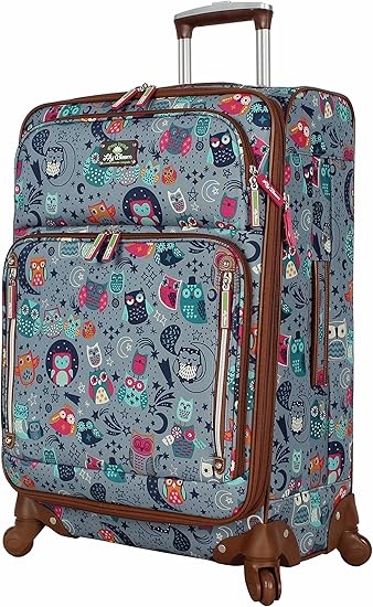 lily bloom 24 exp spinner luggage