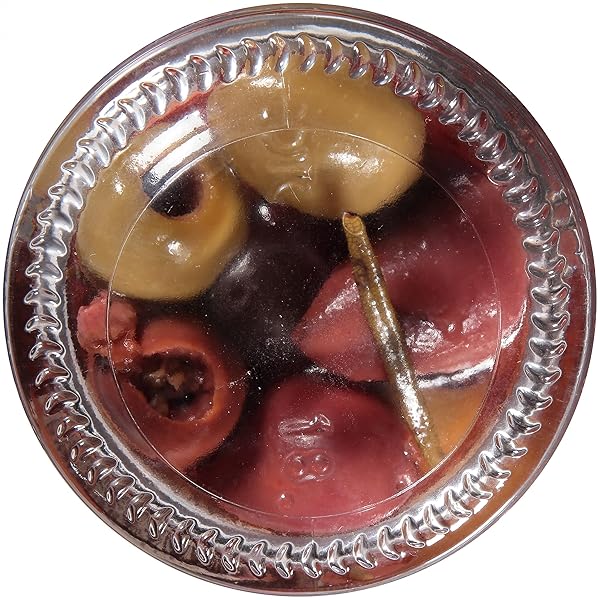 MARIO CAMACHO GREEK ORGANIC KALAMATA AND GREEN OLIVES PITTED WITH ROSEMARY AND OLIVE OIL, 6.25 OUNCE (PACK OF 6)