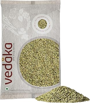 Amazon Brand-Vedaka Fennel Seeds (Saunf), 200g