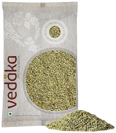 Amazon Brand-Vedaka Fennel Seeds (Saunf), 200g