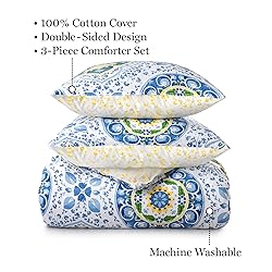 MARTHA STEWART Aria King Size Comforter Set - 3